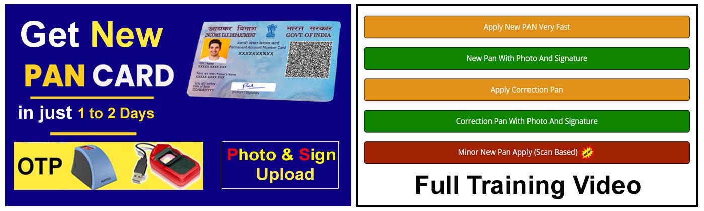nsdl Paperless Pan Card Apply
